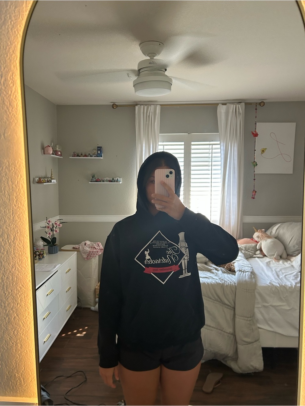 The Nutcracker Black Graphic Hoodie
